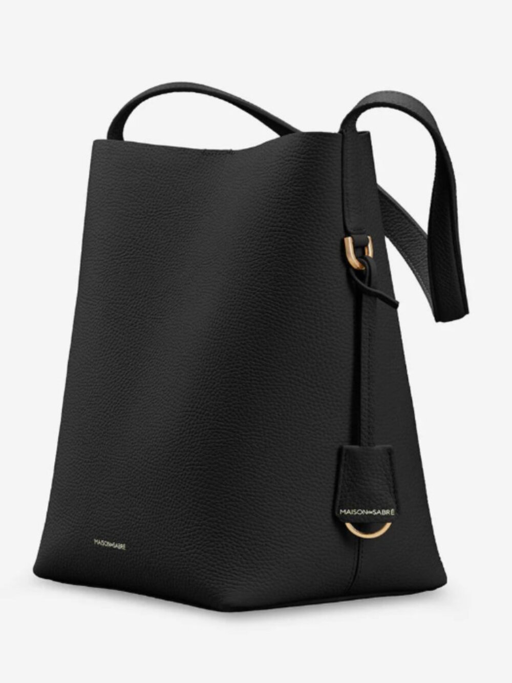 Maison de Sabre The Bucket Soft Tote Black - Picture 5 of 10